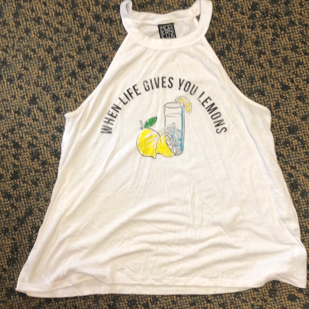 “When Life Gives You Lemons” Graphic Tank Top
